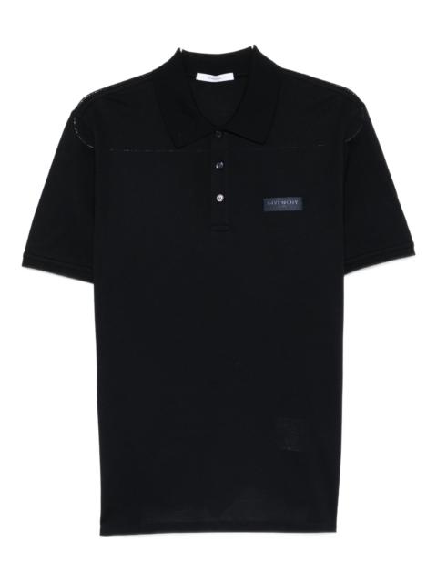 Givenchy Givenchy Logo-patch Polo Shirt
