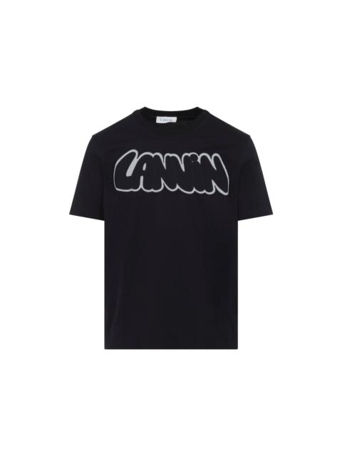 Lanvin Lanvin Embroidered Logo T-Shirt Men