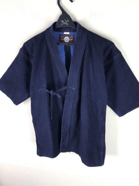 Other Designers Japanese Brand - Vtg Japanese Kimono Antique Indigo Hemp Noragi