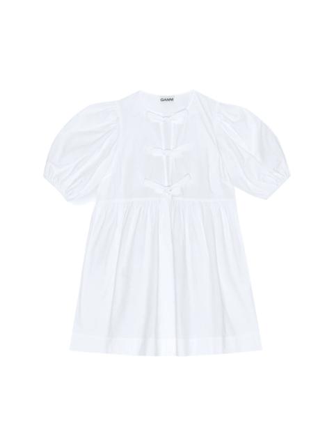 GANNI Ganni White Dresses - Day Dresses Women