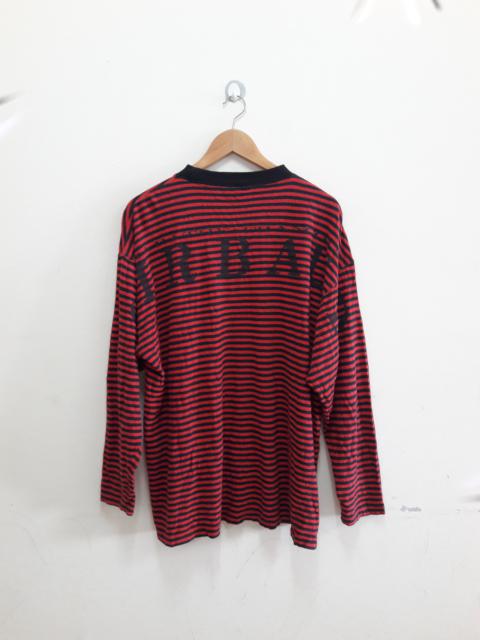 Other Designers Vintage - Vintage Marithe Francois Girbaud back print stripe t-shirts