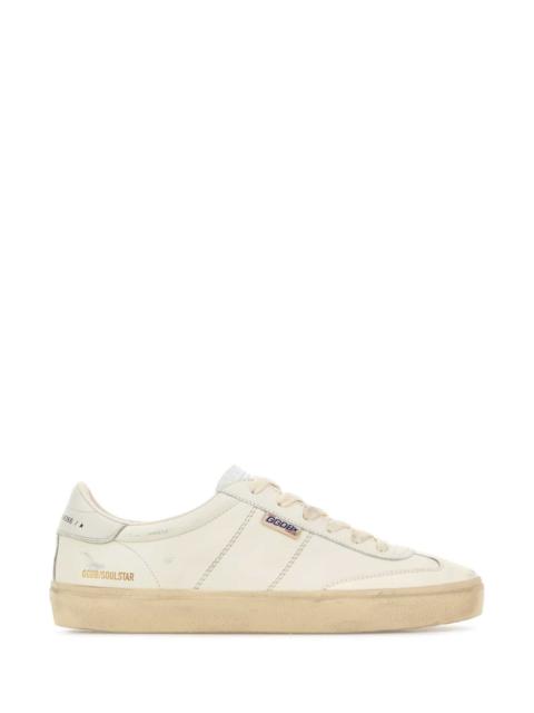 Golden Goose Golden Goose Deluxe Brand Women White Leather Soul Star Sneakers