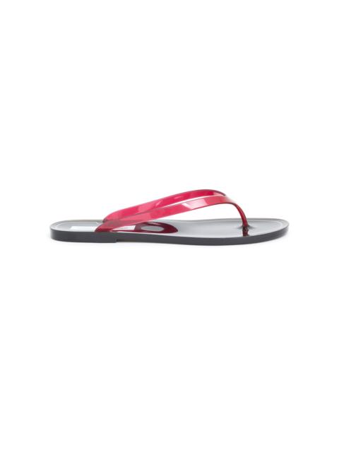 CHRISTOPHER ESBER Jo PVC Flip Flops pink