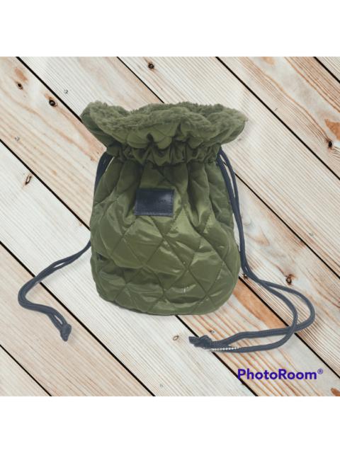 Archival Clothing - Ducky Day green Olives Sling bag