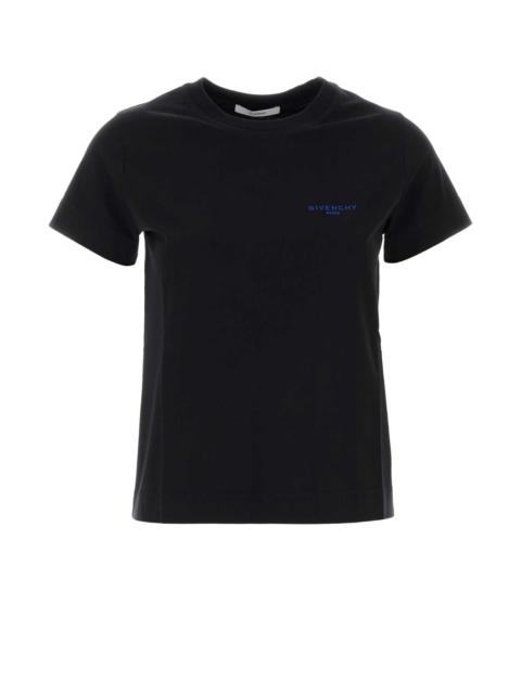 Givenchy Givenchy Women Black Cotton T-Shirt