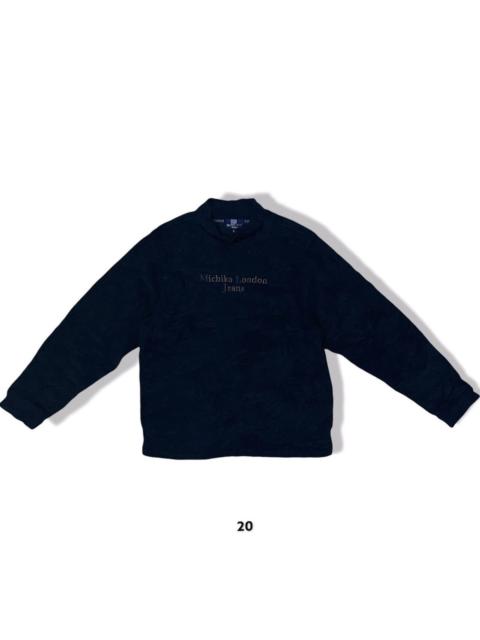 Other Designers Designer - Black sweatshirt brand michiko