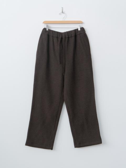 YOKE Wool Fleece Lounge Pants - Brown