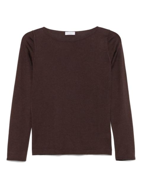 Brunello Cucinelli Brunello Cucinelli Women Cashmere Boat-Neck Sweater