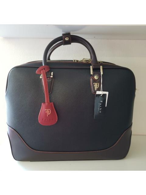 Other Designers Furbo Design FRB007 Double Zip Bag- Black/Brown