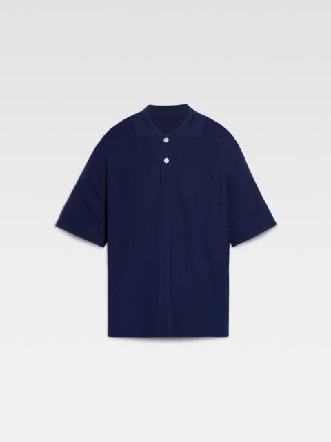 JACQUEMUS The knit polo shirt