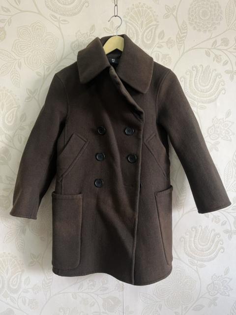 Raf Simons Jil Sander Raf Simons Double Breasted Wool Coat