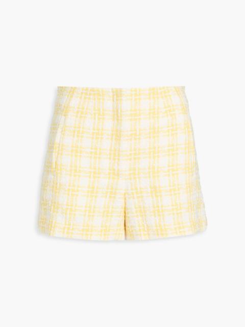VERONICA BEARD Jazmin cotton-blend tweed shorts