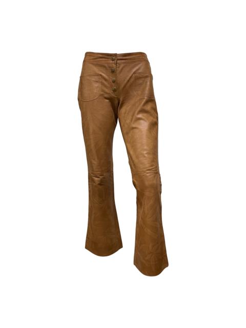 CHRISTIAN DIOR Spring Summer 2002 Leather Pants