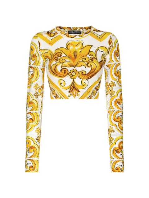 Majolica knit top