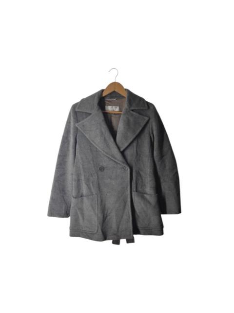 Max Mara MAX MARA STUDIO PEACOAT WOOL JACKET