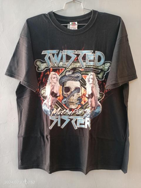 Other Designers Vintage 2000s Twisted Sisters Heavy Metal Band Tee Fotl