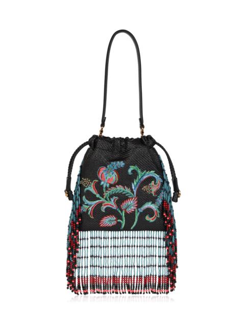 Etro Mini Embroiedered Pouch print