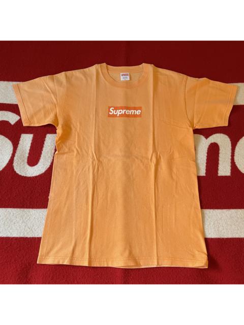 Supreme Supreme - Orange Box Logo Tee Shirt 2004 S/S04 Faded Orange