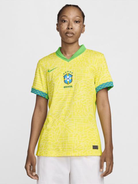 Nike Brazil 2024 Stadium Home Nike Women's Dri-FIT Soccer Replica Jersey