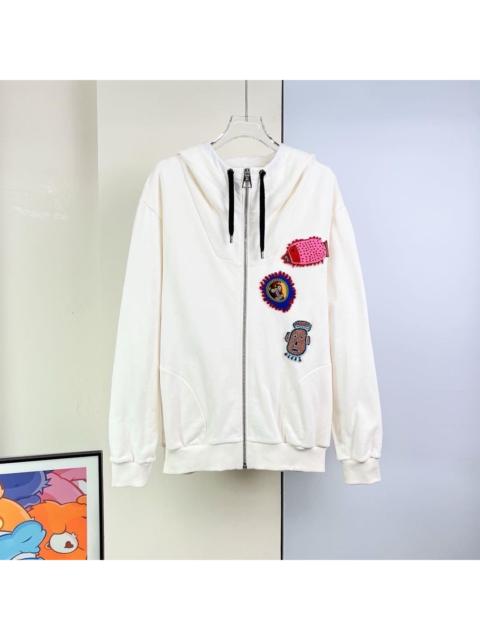 Louis Vuitton Louis Vuitton x Yayoi Kusama embroidered sweatshirt jacket