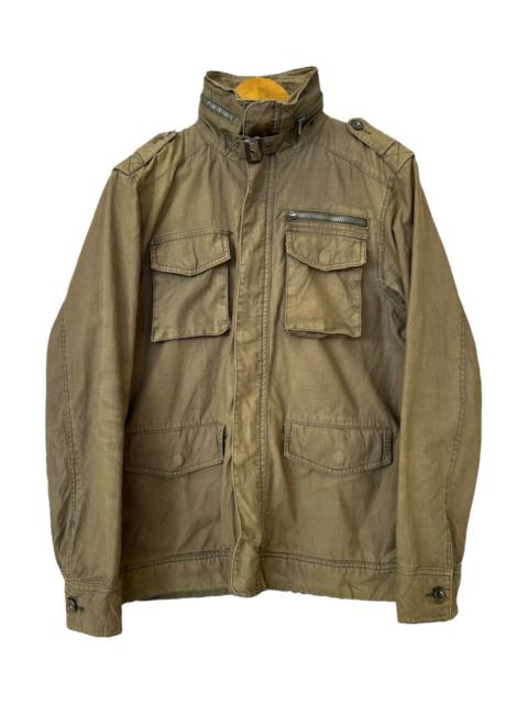 Archival Clothing - Back Rush Multipocket Military Green Jacket