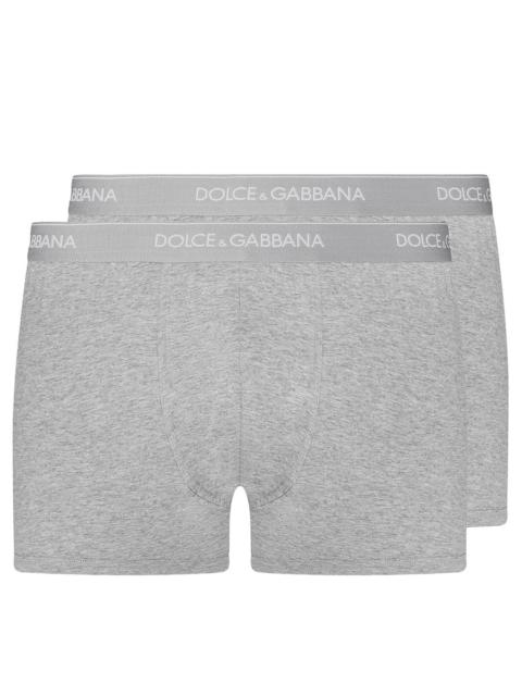 Dolce & Gabbana Dolce & Gabbana Men Bi-Pack Boxer Regular