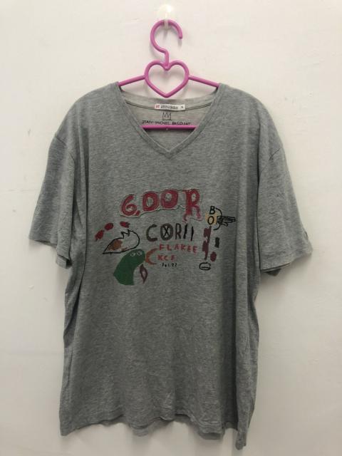 Other Designers Jean-Michel Basquiat - Rare JEAN MICHEL BASQUIAT Corn Flakee KFC Pop Art Shirt