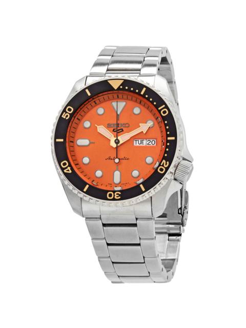 Other Designers Seiko 5 Sports Automatic Orange Dial Men's Watch SRPD59K1