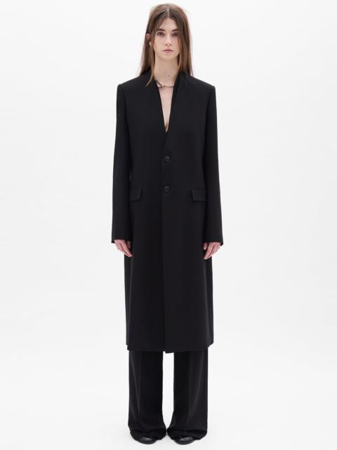 Ann Demeulemeester Kaat Straight Collarless Coat