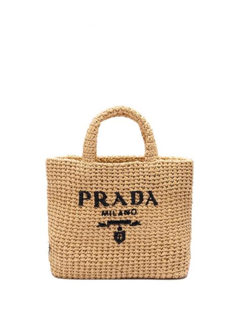 Prada Prada Women Small Crochet Tote Bag