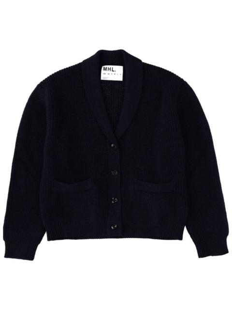 MARGARET HOWELL MERINO WOOL MHL CARDIGAN