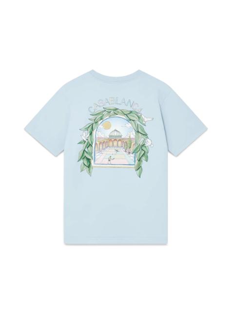 CASABLANCA L'Arche De Tennis Short Sleeve T-Shirt