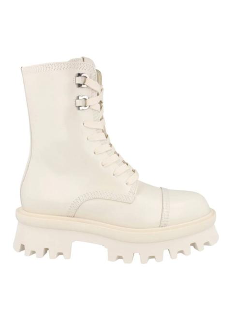 FERRAGAMO Ferragamo Kira Leather Combat Boots