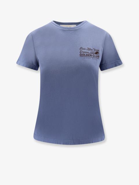 Golden Goose Golden Goose Deluxe Brand Women's Blue Cotton T-Shirt