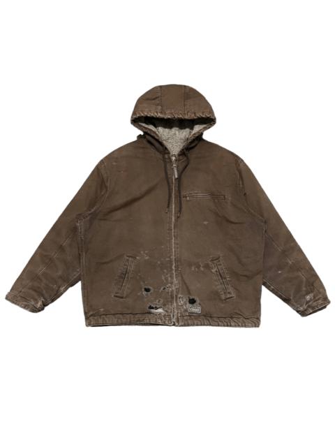 Other Designers Vintage Ce. Schmidt Workwear Distressed Jacket Thrashed