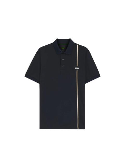 BOSS Boss Blue Polo Shirts Men