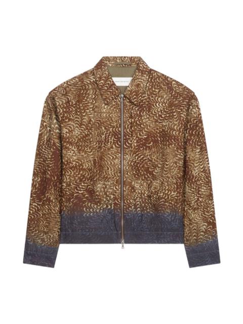 Dries Van Noten Bomber jacket with print