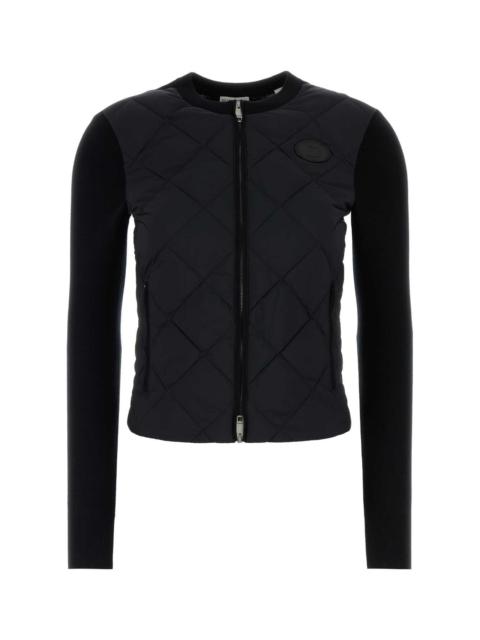 Burberry Burberry Women Black Wool And Nylon Cardigan