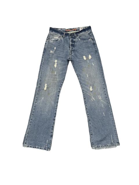 Other Designers Japanese Brand - Vintage Ezra Fitch 1892 Distressed Denim