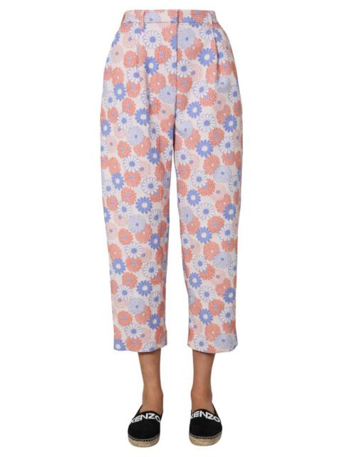 KENZO CROPPED TROUSERS