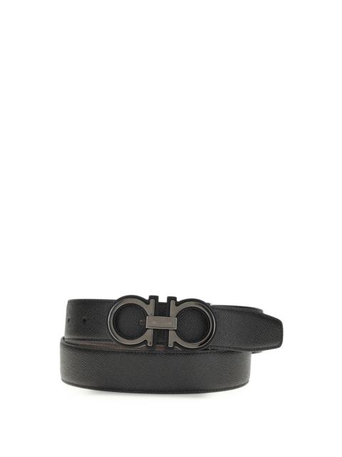 FERRAGAMO Ferragamo Reversible And Adjustable Gancini Belt