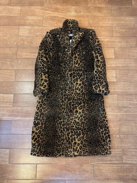 BALENCIAGA Balenciaga Leopard Print Fur Padded Coat