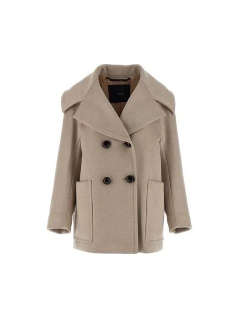 Max Mara MAX MARA Mario Beige Coat New & Authentic (Women's size:IT 3