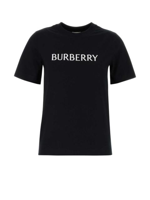 Burberry Burberry Women Black Cotton T-Shirt