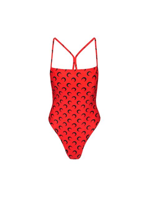 Marine Serre SWIMWEAR JERSEY ONE PIECE
