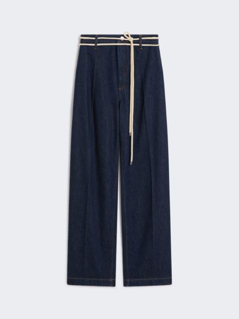 Sportmax Mannish denim jeans - MIDNIGHTBLUE
