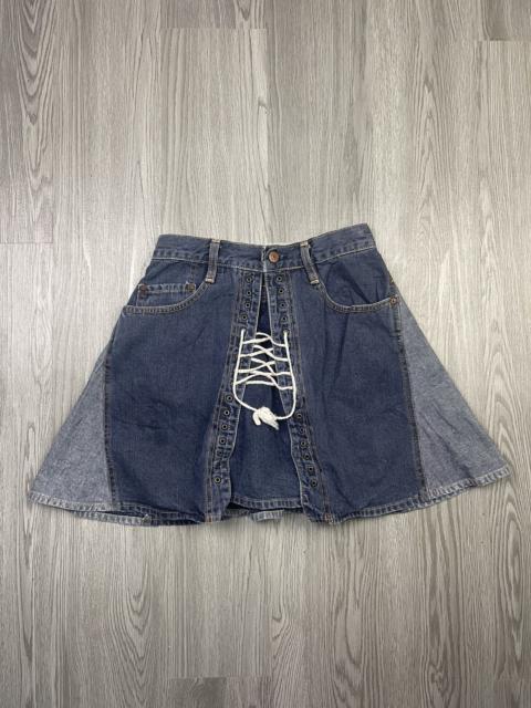 Hysteric Glamour Hysteric Glamour Kinky Rope detailed Denim Skirt