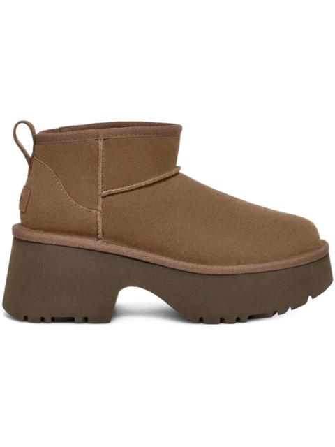 UGG UGG Classic Ultra Mini New Heights Boot Hickory (Women's)