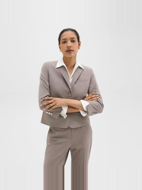 Theory Boxy Blazer in Good Wool