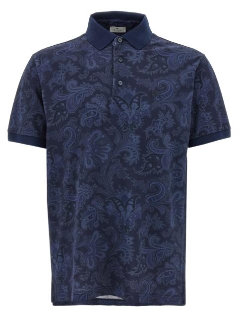 Etro Etro Men Polo Paisley Flowers